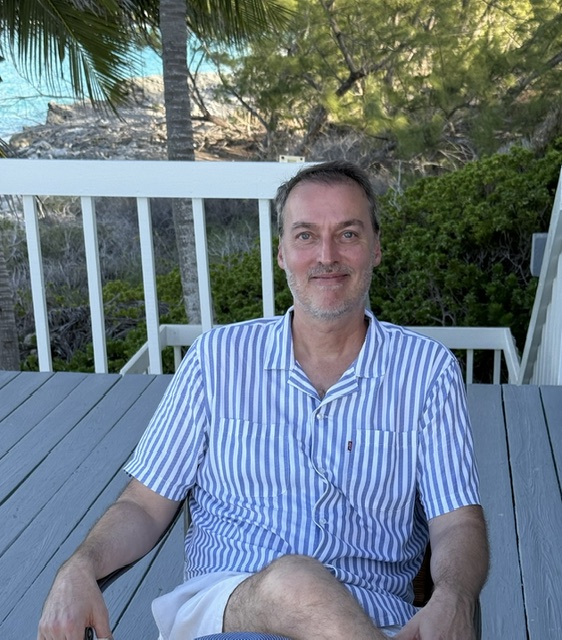 Jonathan &ldquo;Jon&rdquo; Holtaway on a deck